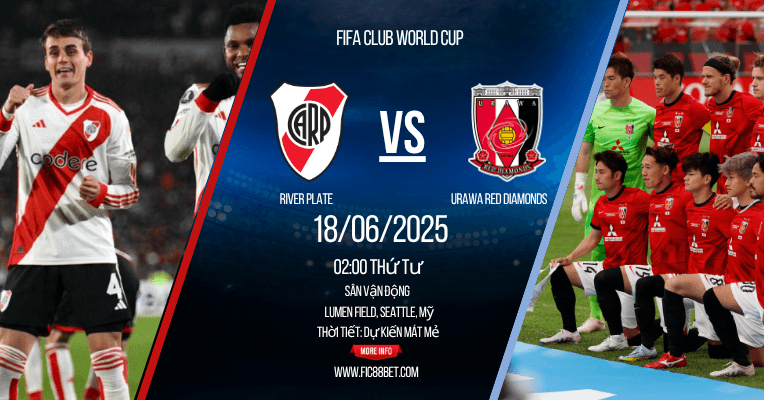 Nhận định River Plate vs Urawa Red Diamonds