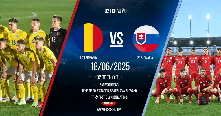 nhận định U21 Romania vs U21 Slovakia