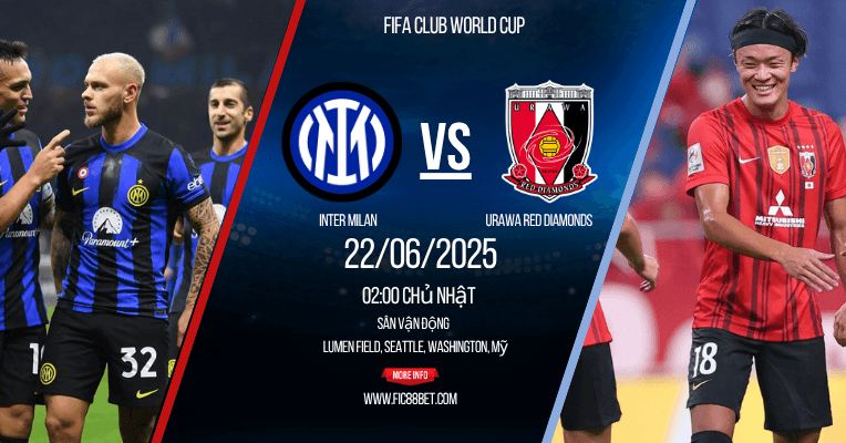 soi kèo Inter Milan vs Urawa Red Diamonds