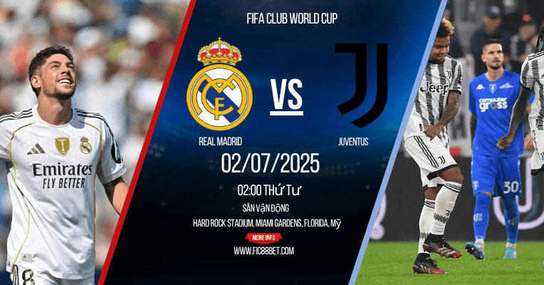 Soi kèo Real Madrid vs Juventus