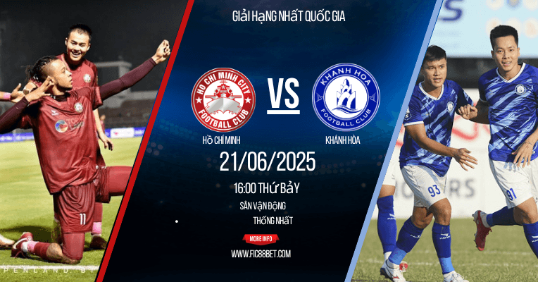 Soi kèo hồ chí minh vs khánh hòa