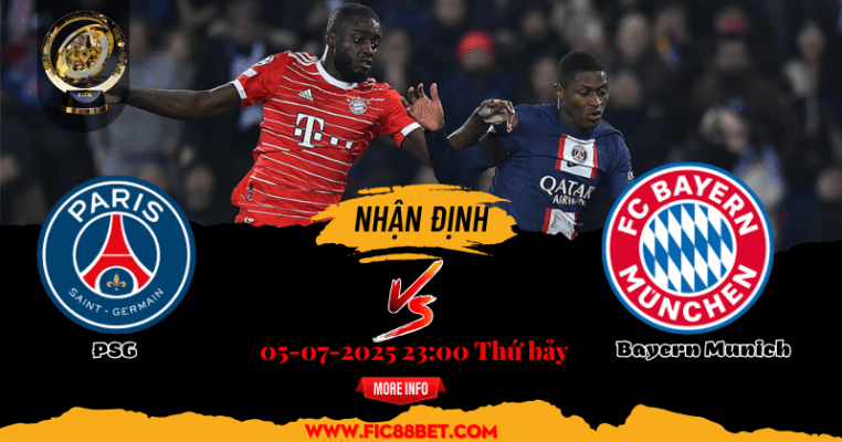 soi kèo PSG vs Bayern Munich