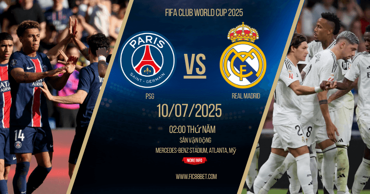 Soi kèo PSG vs Real Madrid