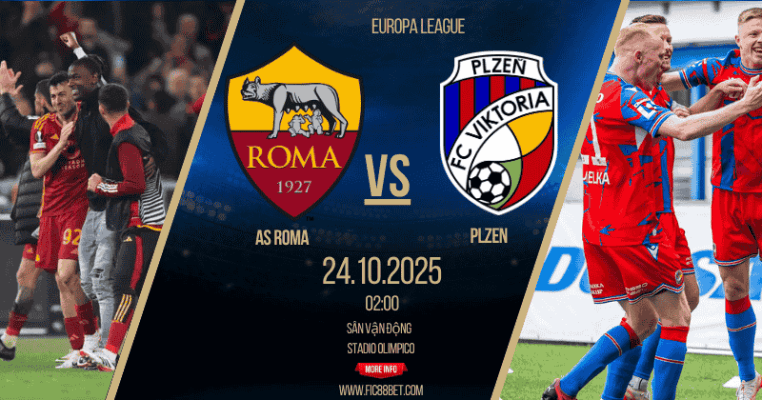 Nhận Định AS Roma vs Plzen