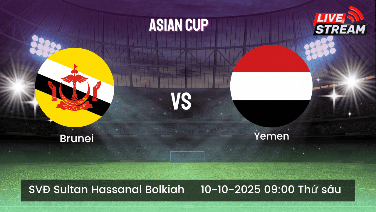 Nhận Định Brunei vs Yemen: Đội Khách Vượt Trội, Chủ Nhà Khó Tạo Bất Ngờ 1 Nhận Định Brunei vs Yemen