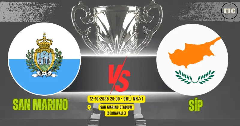 Nhận định San Marino vs Síp: Trận Cầu Định Mệnh Tại Serravalle 1 Nhận định San Marino vs Síp