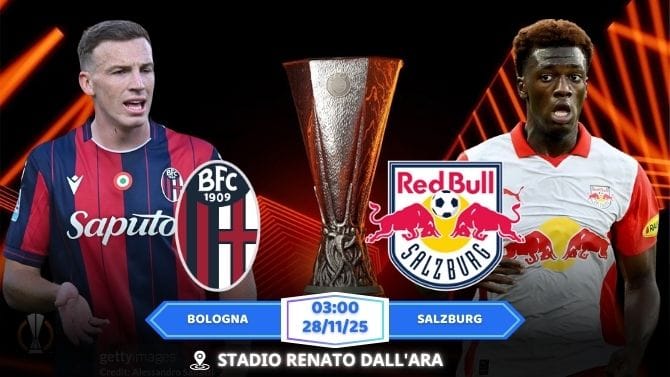 Nhận định Bologna vs Salzburg 03:00 ngày 28/11