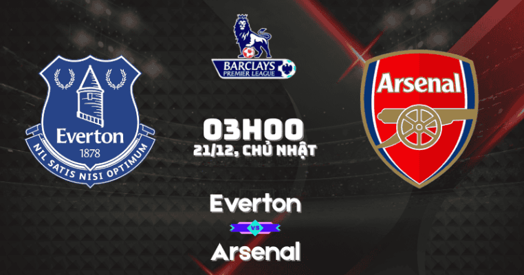 nhận định Everton vs Arsenal